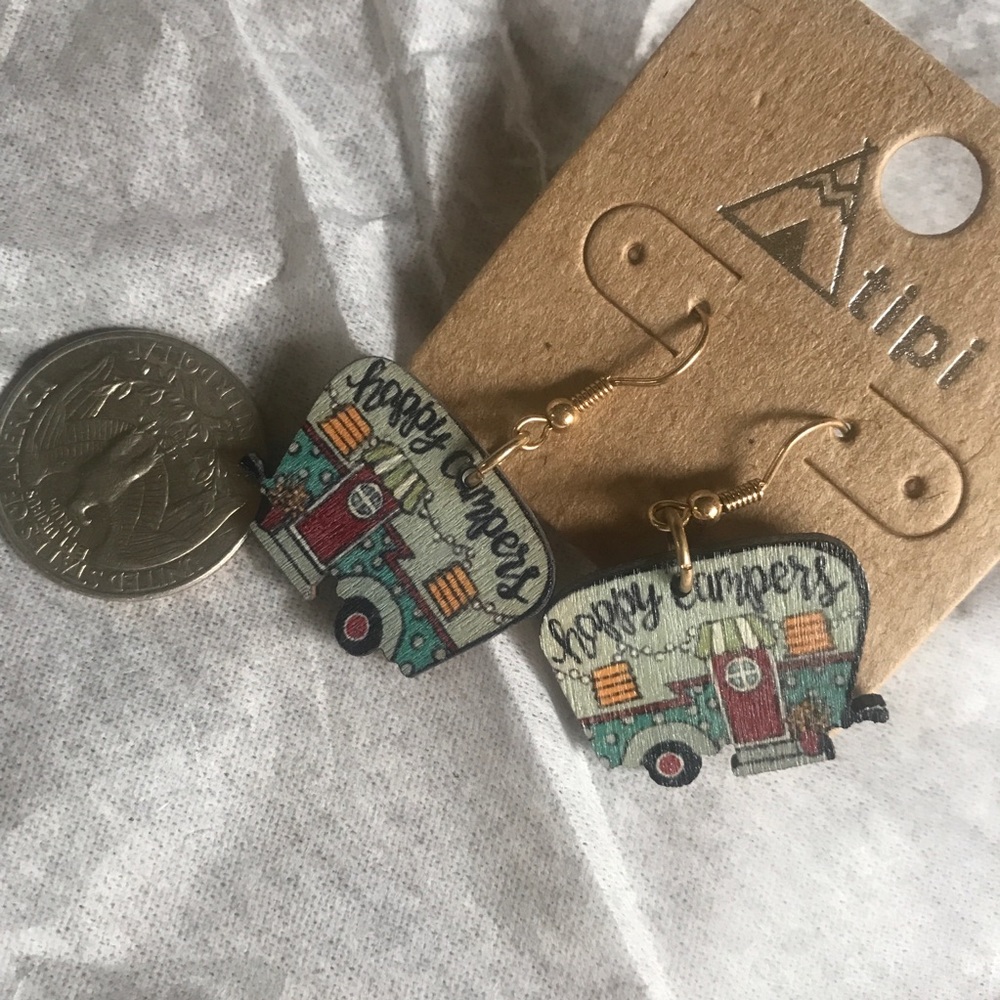 Happy Camper earrings